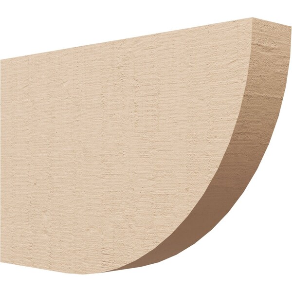 Ekena Millwork 2in. W x 8in. H x 12in. L Durham Woodgrain TimberThane Rafter Tail, Primed Tan RFTUR02X08X12DURRCPR - main